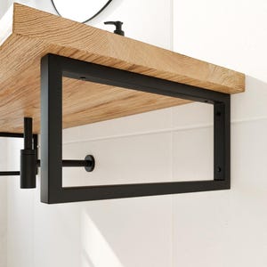 Wash basin bracket 20/25/30/35/40/45/50 cm RHEIN, 20 cm height, 3 colors, including screws