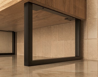 25 cm high furniture feet 20/25/30/35/40/45/50 cm - GRAZ - Furniture legs, cabinet feet, vanity unit feet, couch, sofa or sideboard