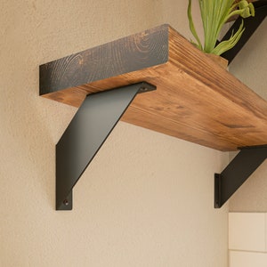 Shelf bracket 10/15/20/25 cm | LICHTENBERG | Shelf bracket, vanity bracket, wall shelf bracket, console, shelf support