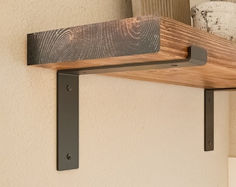 Shelf bracket 10/15/20/25/30 cm | NEUBERG| Shelf bracket, L-shaped wall shelf bracket, console, shelf support