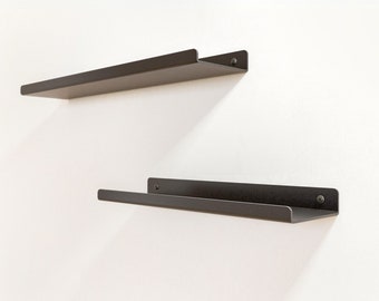 Shelf strip 30/40/50/60/80/100 cm - MARSEILLE - 2 colors - 9 cm depth - incl. screws