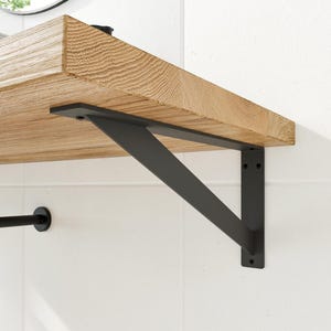 Zware steun 20/25/30/35/40/45 cm | ELBE | Meubelbeugel, plankbeugel, wandbeugel, bankbeugel