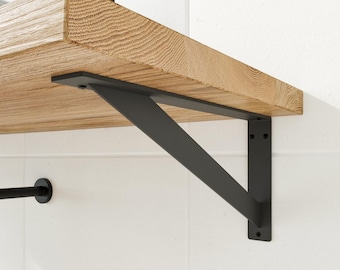 Heavy-duty brackets 20/25/30/35/40/45 cm | ELBE | Washbasin bracket, shelf bracket, wall bracket, bench bracket