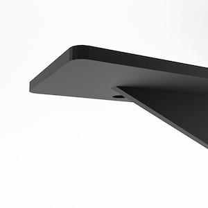 Heavy-duty brackets 20/25/30/35/40/45 cm | ELBE | Washbasin bracket, shelf bracket, wall bracket, bench bracket image 7