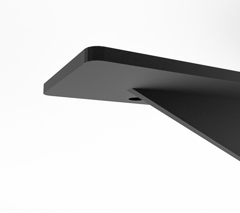 Heavy-duty brackets 20/25/30/35/40/45 cm | ELBE | Washbasin bracket, shelf bracket, wall bracket, bench bracket image 7