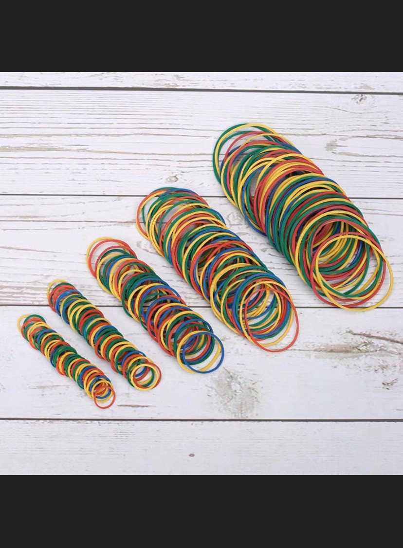 Rubber Band Bracelets Colorful and Customizable 