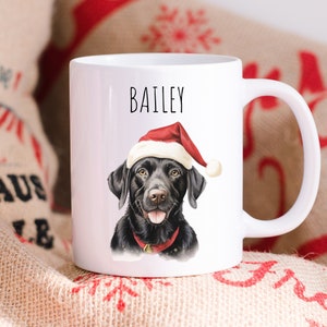 Black Lab mug, Black Labrador Ceramic Mug, Labrador Owner Gift Christmas, Labrador Retriever gift, Labrador Retriever mug, lab mom gift,