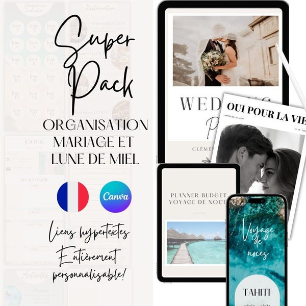 planificateur mariage francais wedding planner agenda mariage digital imprimable organisation mariage agenda en français planning mariage