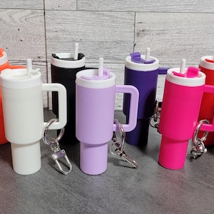 Stanley cup chapstick holder keychains|Stanley cup keychain|Stanley cup lipstick holder|Stanley cup chapstick holder.