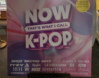 NOW That’s What I Call K-Pop LP アルバム トレカ Various Artists - Now That's What I Call K-Pop - LP Pink Vinyl