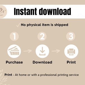Carte de remerciement prêt à imprimer pour petite entreprise, carte merci pour votre soutien imprimable, carte numérique avec un joli cœur image 6