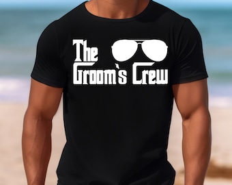 The Grooms Crew Stag Party Adult T-Shirt, Wedding Party, Groomsmen shirts, Groom Squad Stag Tees, bachelor party wedding party shirt stag do