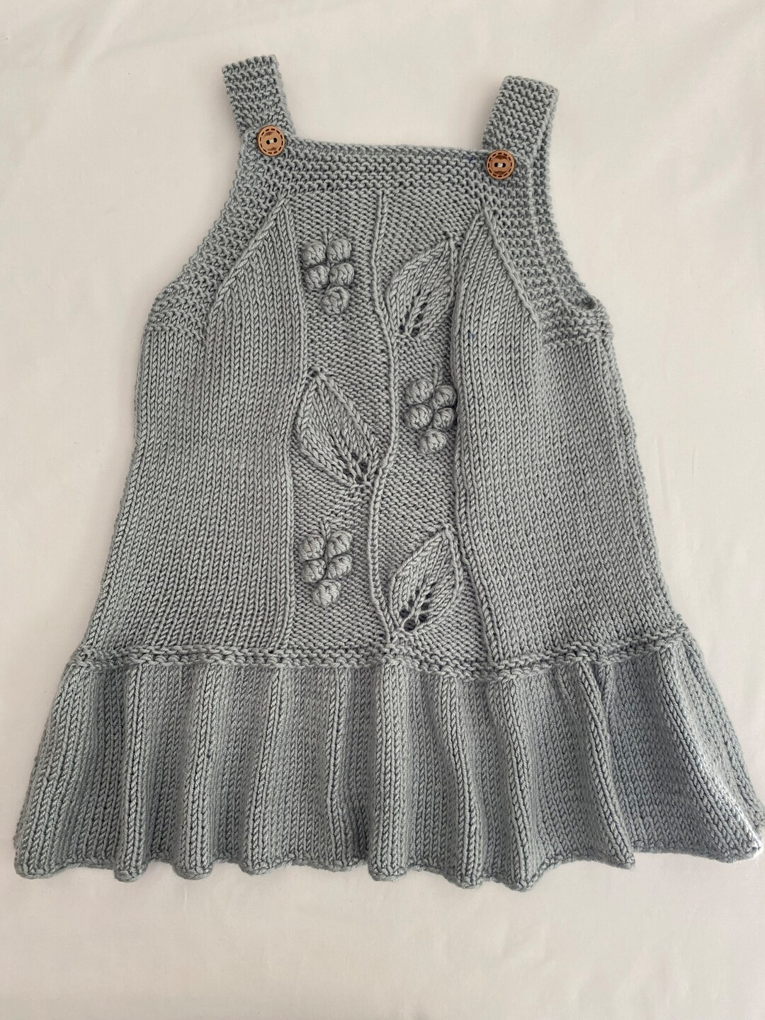 Baby Girl Knitted Dress & Gilet Baby Girl Dresses Etsy
