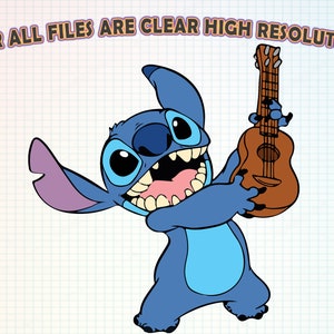 Plus de 440 fichiers groupés Lilo et Stitch Clipart, Cricut, silhouette, fichiers vectoriels coupés lilo et stitch clipart png Plus de 110 modèles uniques image 2