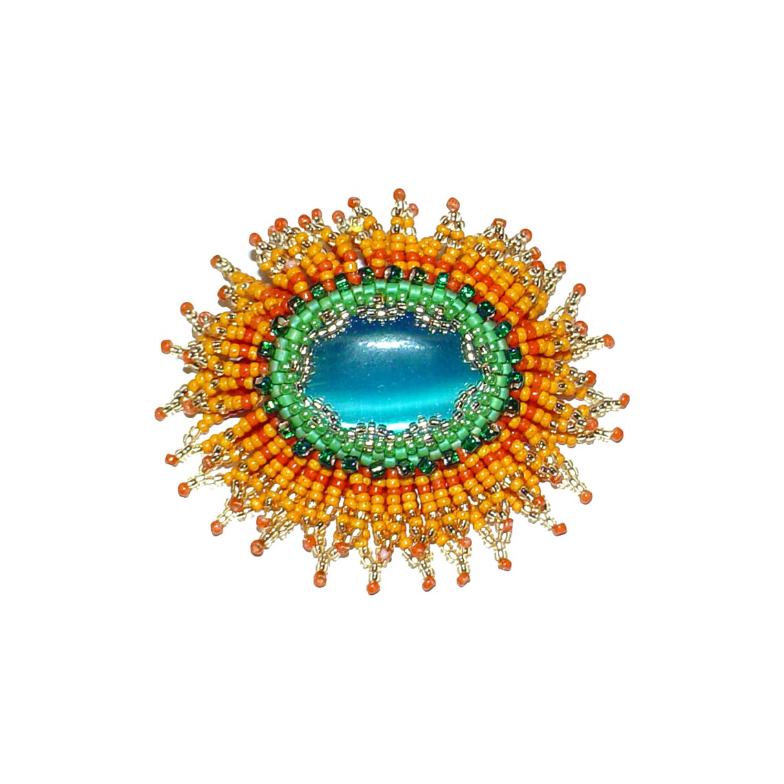 Blue Eyed Susan Digital PDF Brooch Pattern by Ann Benson With Free ...