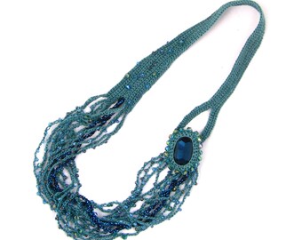 Modèle PDF à téléchargement numérique au crochet de perles de lagon