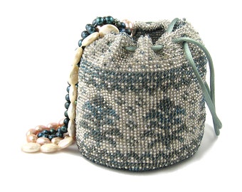Pineapple Bead Crochet Bag Digital Download Pattern Ann Benson