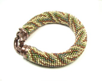 Dragon's Tooth Double/Euro Bead Crochet Digital Download PDF