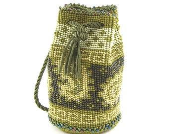 Paisley Bead Crochet Bag Digital Download Pattern Ann Benson