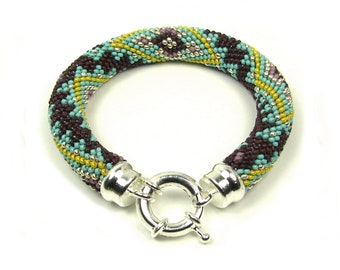 Taos Double/Euro Bead Crochet Digital Download PDF