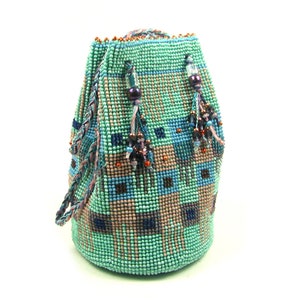 Bauhaus Bead Crochet Bag Digital Download Pattern Ann Benson