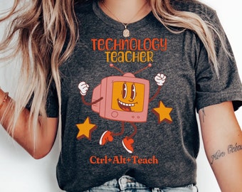 Technology Teacher Shirt,Technology Teacher Gift,Computer Teacher Shirt,Information Techonology,Back to School Shirt,Funny Tech Gift