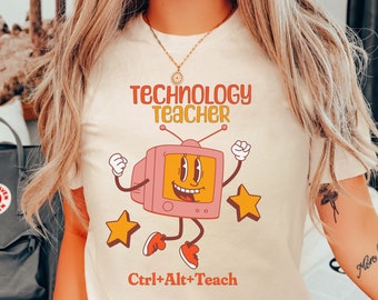 Technology Teacher Shirt,Technology Teacher Gift,Computer Teacher Shirt,Information Techonology,Back to School Shirt,Funny Tech Gift
