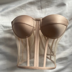 Nude Transparent Lingerie - Etsy