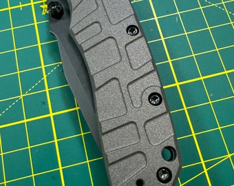 Hogue Deka V2 Titanium Scales - Tungsten