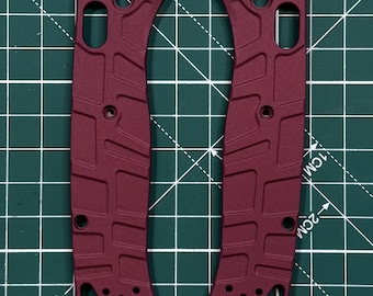 Benchmade 535 Bugout  Titanium Scales - Cranberry Frost