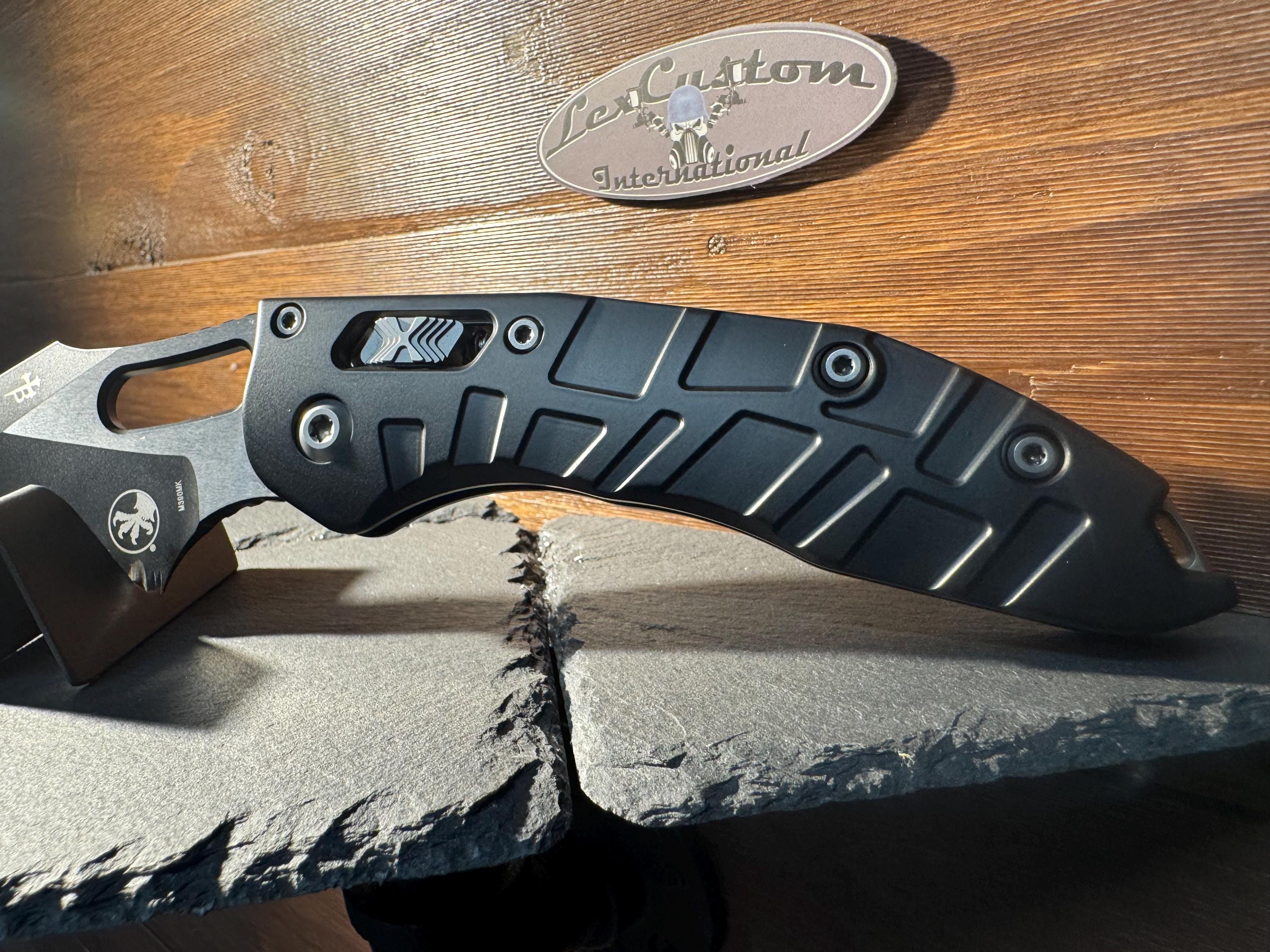 Microtech Stitch Ram-lock Gen 3 Titanium Scales V2 Coated With