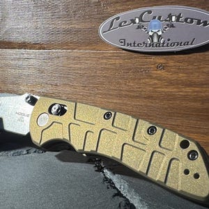 Hogue Deka V2 Titanium Scales - Burnt Bronze