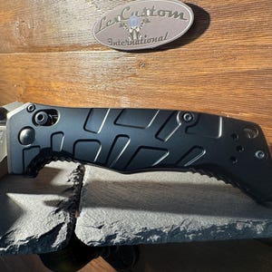 Benchmade 273 Mini Adamas  Titanium Scales - Armor Black