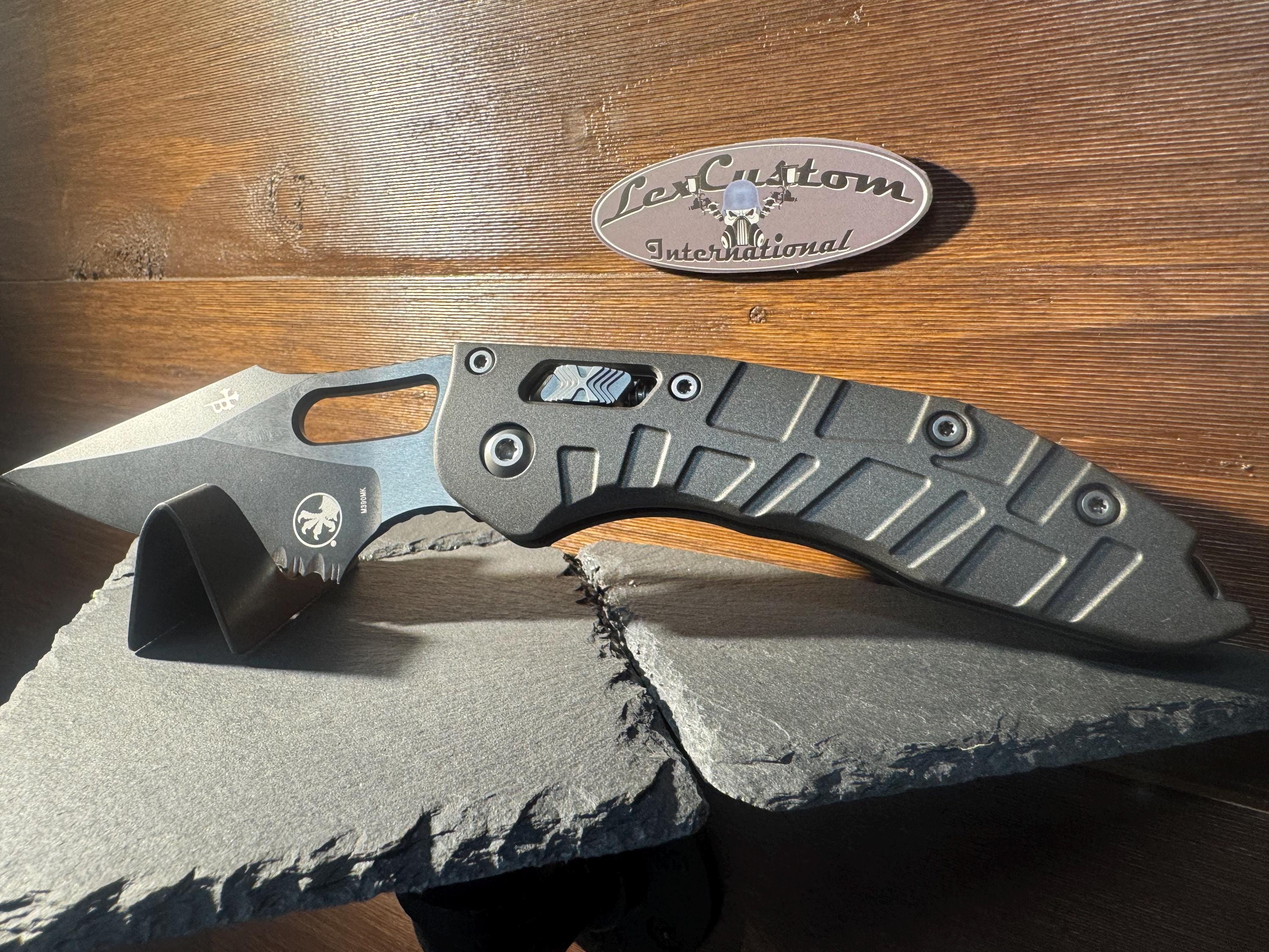 Microtech Stitch Ram-lock Gen 3 Titanium Scales V2 Coated With