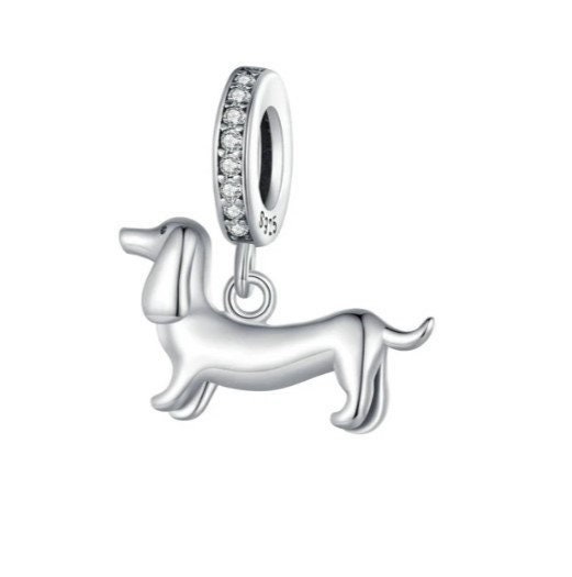 Dachshund charm bracelet clearance
