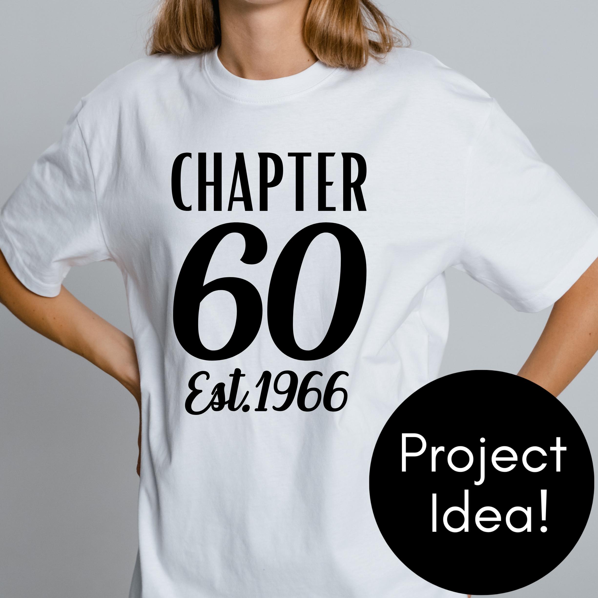 Chapter 60 SVG, 1966 60th Birthday Cut File, PNG Printable - Etsy
