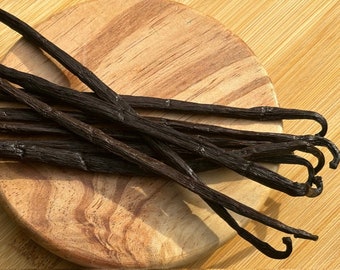 Gourmet Vanilla Beans from Madagascar ⎜Grade A (Under Vacuum)