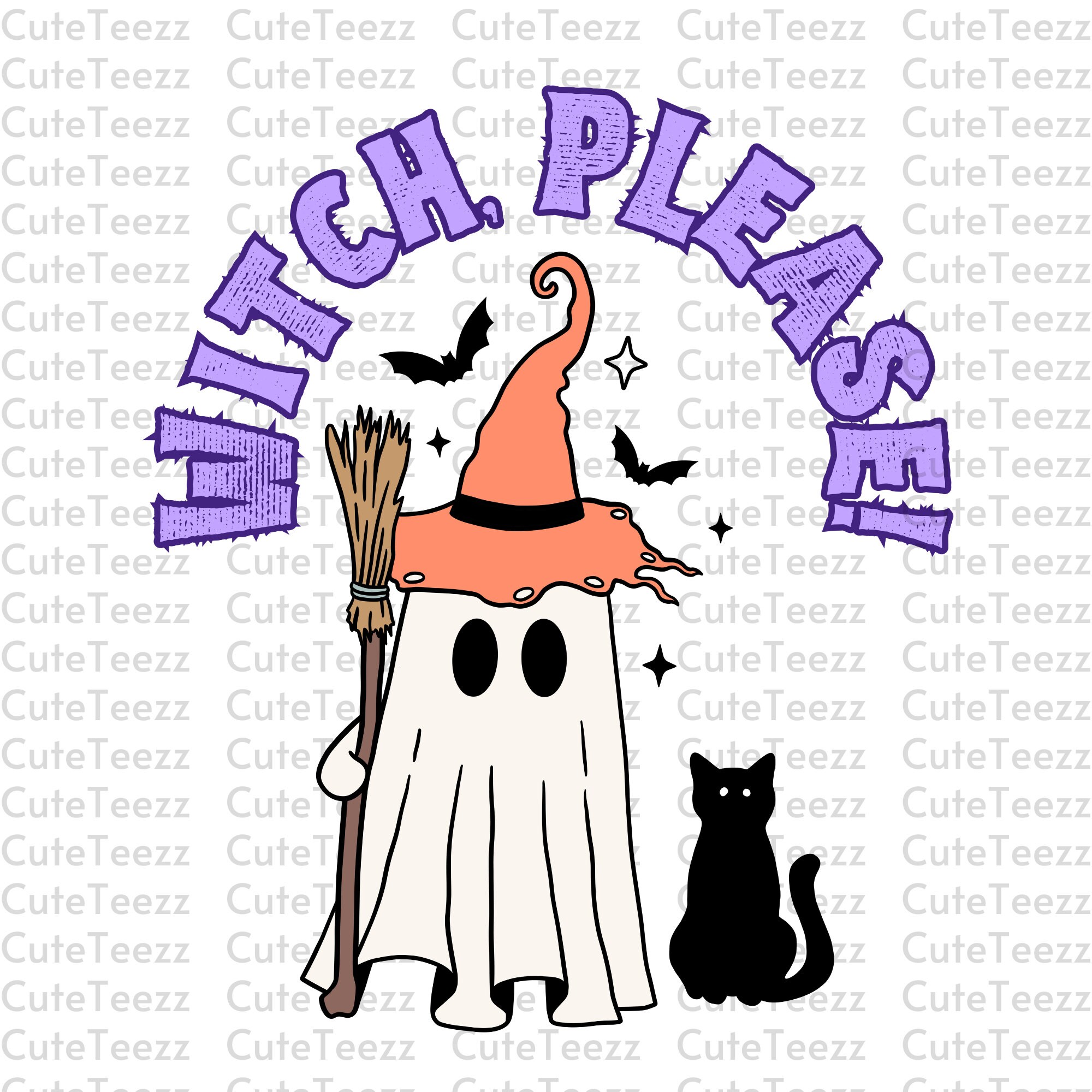 Halloween Witch Svg Retro Halloween Png Ghost Svg Halloween - Etsy