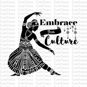 Embrace Your Culture Svg, Black Woman Svg, Black History Svg, Culture Png, Culture Clipart, Digital Download, Digital Prints, Digital Art.