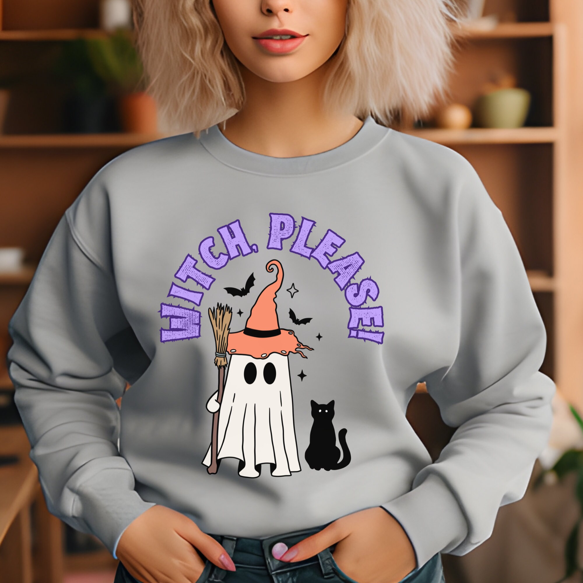 Halloween Witch Svg Retro Halloween Png Ghost Svg Halloween - Etsy