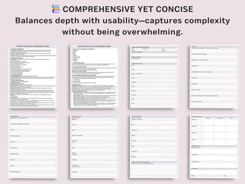 Formulation Examples Bps Biopsychosocial Cheat Sheet & Assessment Template - BPS Clinical ...