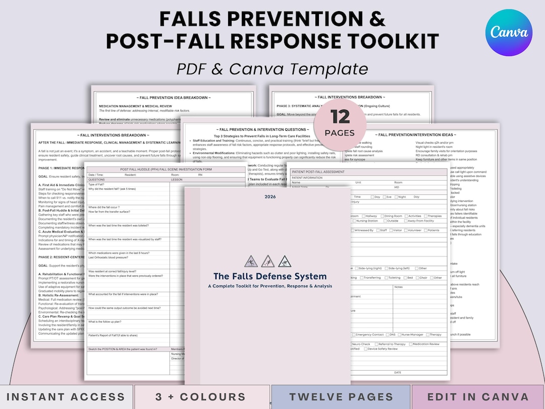 The Comprehensive Falls Prevention & Post-fall Response Toolkit for ...
