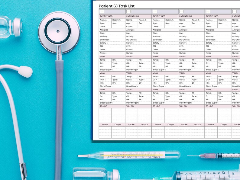 Cna Pull Rotation List.pdf CNA & PCT Nursing Shift Report Sheets for 6 Patients - Nursing ...