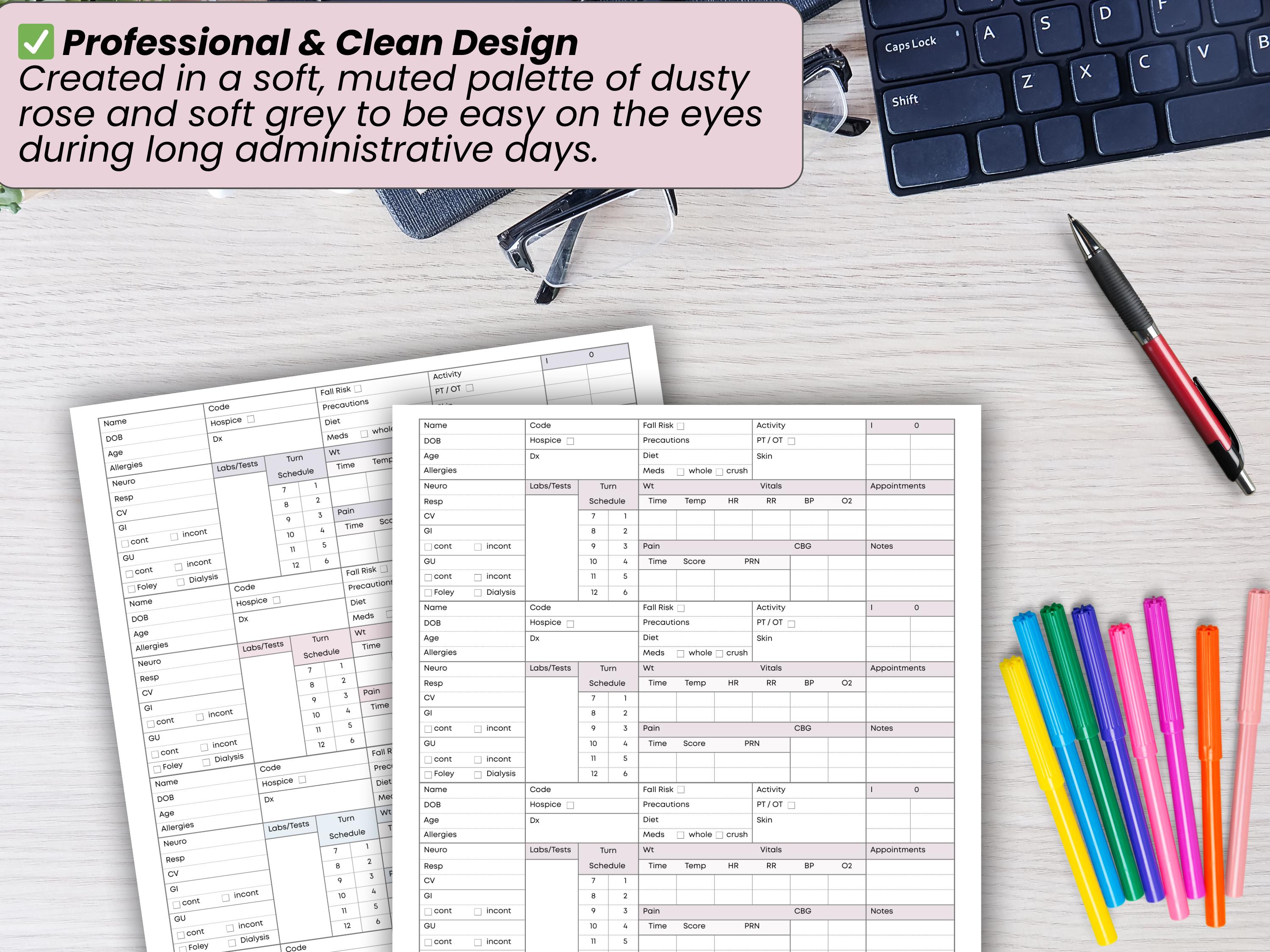 Initial Snf Forms.pdf SNF Skilled Nurse Report Sheets - Rehabs, LTC, Hospice & Nursing Home ...