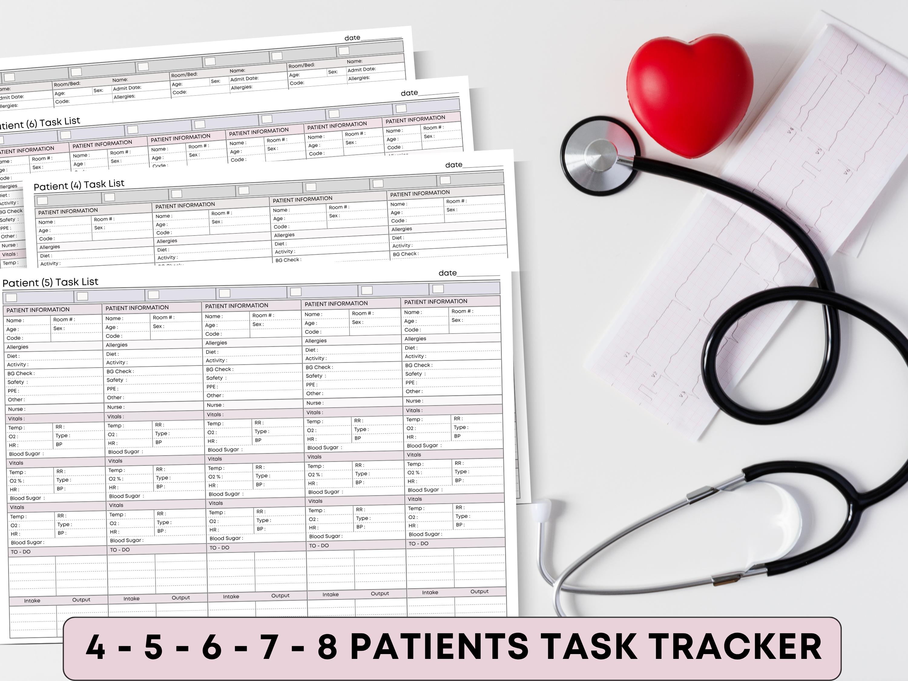 Editable CNA Shift Report Sheet | Certified Nursing Assistant Brain ...