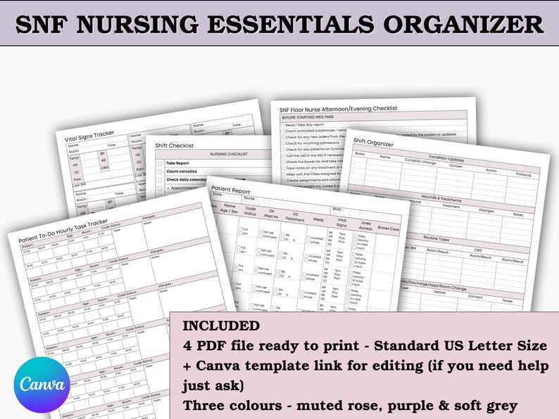 Formulaires pour les établissements de soins infirmiers qualifiés | Boîte à outils de l'organisation des infirmières et infirmiers de SLD | Informations sur l'état civil, les médicaments et les quarts de travail image 19