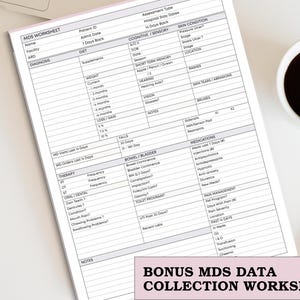 MDS 3.0 Assessment Cheat Sheet Set - Nursing Home MDS Coordinators ...