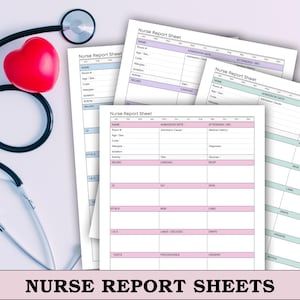 Editable Nurse Brain ICU Nursing Report Sheet, Med Surg Nurse Handoff Report Sheet, RN Report Sheet Canva, PDF,  Patient Report for New Grad