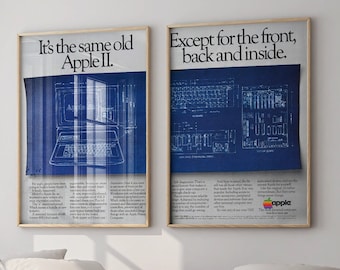 Retro Apple Macintosh Ad Poster: Test Drive Print (digital