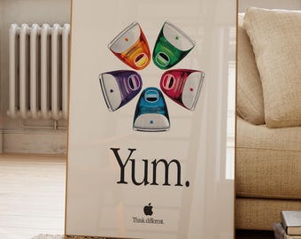 Classic Apple Imac Poster | 